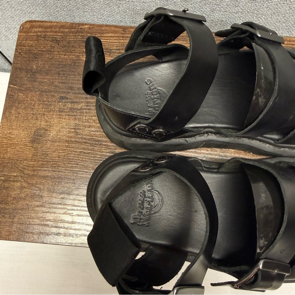 Dr. Martens Gryphon Black Sandals Women's - Picture 6 of 7